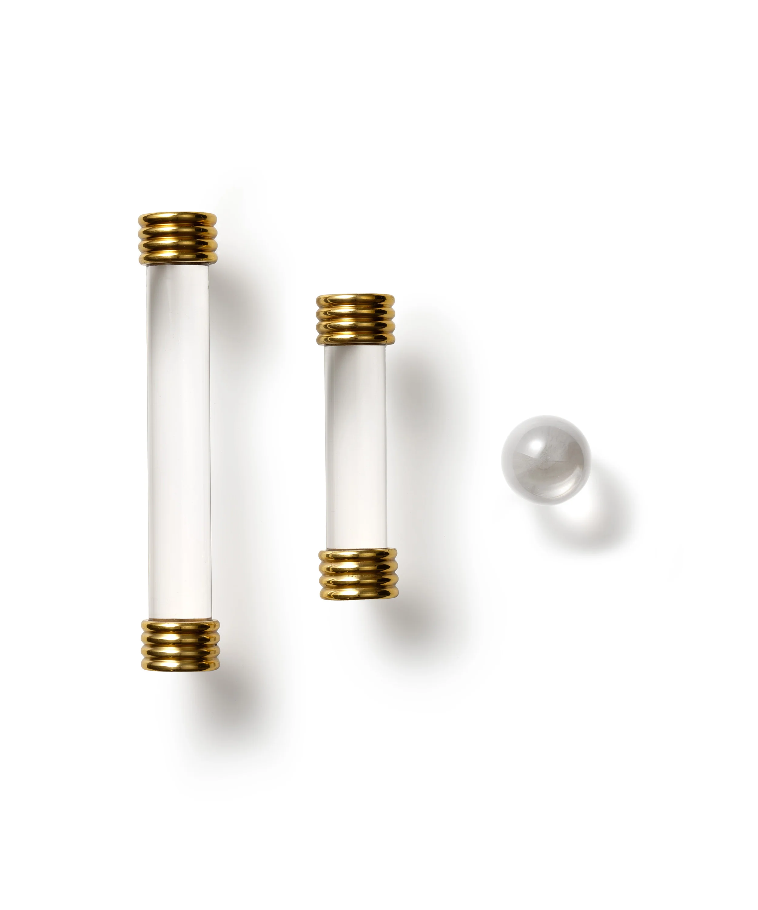 Rib Handle, Polished Brass - Image 5