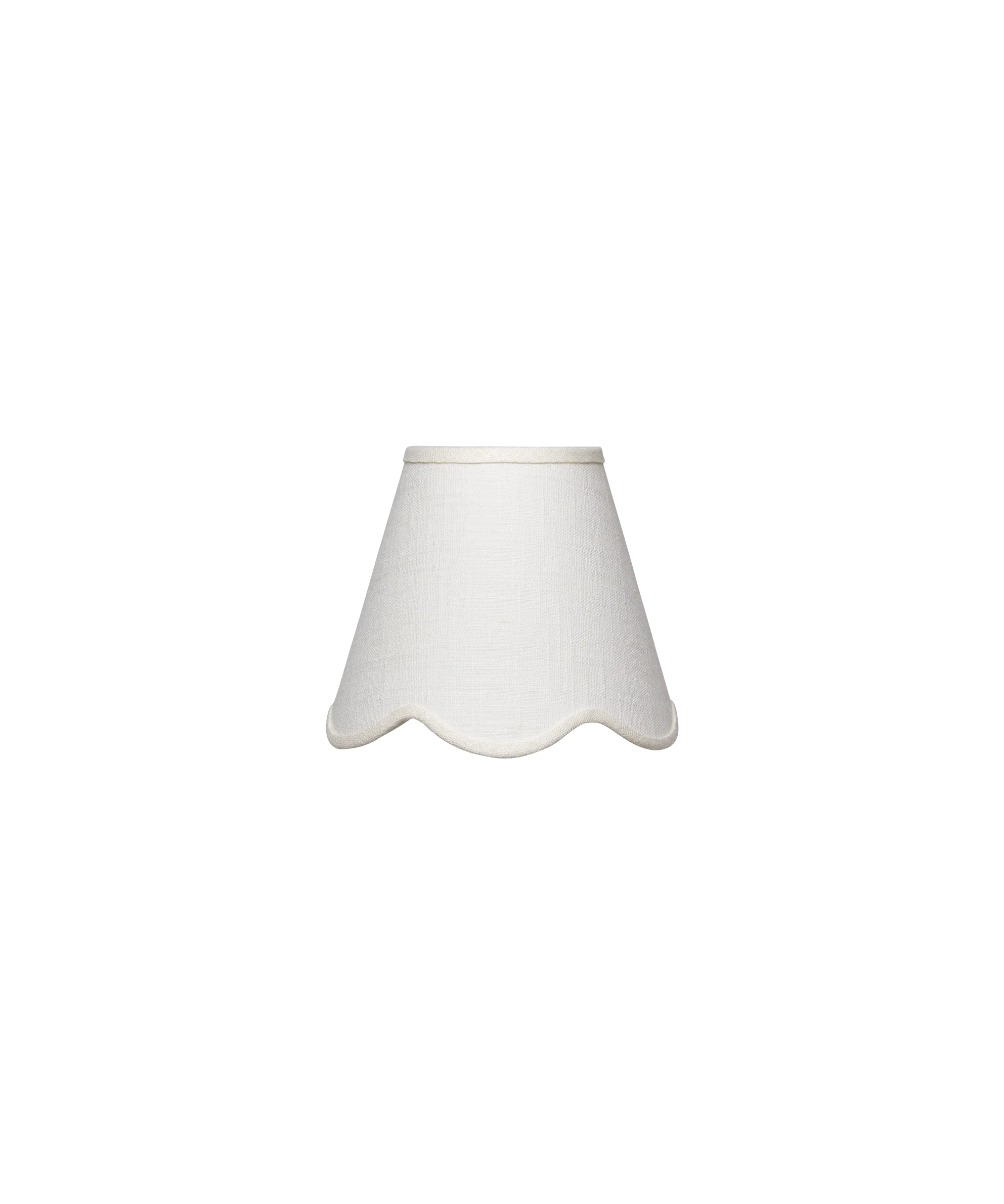 Fabric Scallop Lampshade, Mini - Image 4